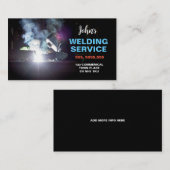 プロフェッショナルメタル溶接および製造 名刺 (正面/裏面)
