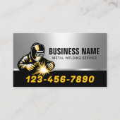 プロフェッショナルメタル溶接・ファブリケーション溶接機 名刺 (正面)