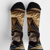 プロフェッショナルメルカットレーシングドライバー、バッジ ソックス (上部)