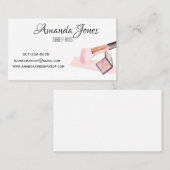 プロフェッショナルメーキャップアーティスト名刺赤面 名刺 (正面/裏面)