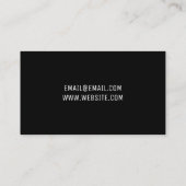 プロフェッショナルメークアップアーティスト美しいサロン 名刺 (裏面)