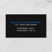 プロフェッショナルメークアップ名刺 名刺 (裏面)