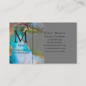 プロフェッショナルモエレガントノグラムカスタム 名刺 (正面)