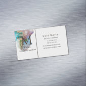 プロフェッショナルモカスタムノグラムマーブルビジネス マグネット名刺 (インサイチュ)