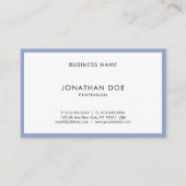 プロフェッショナルモダンお洒落ファッショナブル上平野 名刺 (正面)