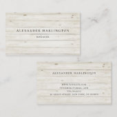 プロフェッショナルモダンの素朴なカード木板 名刺 (正面/裏面)