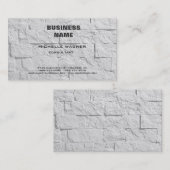 プロフェッショナルモダンウォーエレガントルデザインミニマリスト 名刺 (正面/裏面)