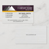 プロフェッショナルモダンウッド#24 名刺 (正面/裏面)