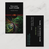 プロフェッショナルモダンエレガントの眼 名刺 (正面/裏面)