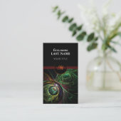 プロフェッショナルモダンエレガントの眼 名刺 (スタンド正面)