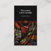 プロフェッショナルモダンエレガントクール調和 名刺 (正面)