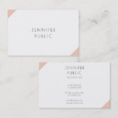 プロフェッショナルモダンエレガントシンプルテンプレート 名刺