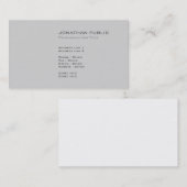 プロフェッショナルモダンエレガントシンプル平野 名刺 (正面/裏面)