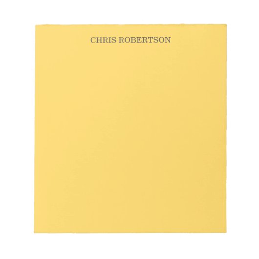 プロフェッショナルモダンエレガントシンプル ノートパッド (正面)