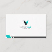 プロフェッショナルモダンエレガントシンプル 名刺 (正面)