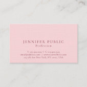 プロフェッショナルモダンエレガントルクスプレミアムリネン 名刺 (正面)