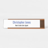 プロフェッショナルモダンエレガント事業所 デスクネームプレート (正面)