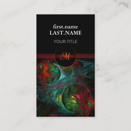 プロフェッショナルモダンエレガント創世ノバ 名刺 (正面)