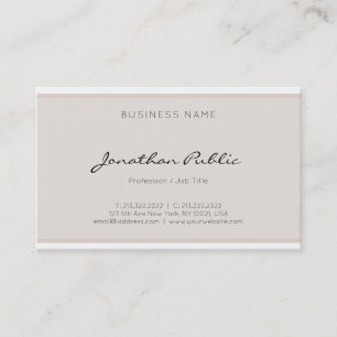 プロフェッショナルモダンエレガント頭が切れるミニマカッコいいリスト 名刺