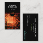 プロフェッショナルモダンオクールレンジ 名刺 (正面/裏面)