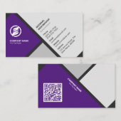 プロフェッショナルモダンカスタムパーソナライズされた 名刺 (正面/裏面)