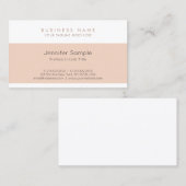 プロフェッショナルモダンクリエイティブシンプルデザインラグジュアリー 名刺 (正面/裏面)