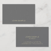 プロフェッショナルモダンクリエイティブパール仕上げラグジュアリー 名刺 (正面/裏面)