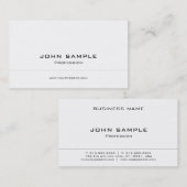 プロフェッショナルモダンクリエイティブ白黒会社 名刺 (正面/裏面)