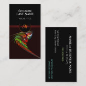 プロフェッショナルモダンクールエレガントカメレオン 名刺 (正面/裏面)