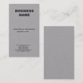 プロフェッショナルモダングエレガントレーミニマルシンプルリスト 名刺 (正面/裏面)