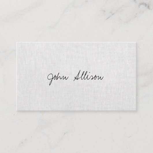 プロフェッショナルモダングシンプルレーミニマル 名刺 (正面)