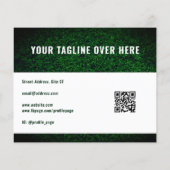 プロフェッショナルモダングリーンフライヤー チラシ (裏面)