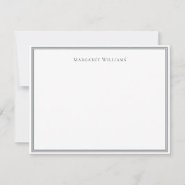 プロフェッショナルモダング縁どレイノートカード ノートカード