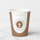 プロフェッショナルモダンコーヒー 紙コップ (正面)