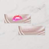 プロフェッショナルモダンサスタイリッシュテンリップ スキニー名刺 (正面/裏面)