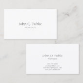 プロフェッショナルモダンシお洒落ック平野 名刺 (正面/裏面)