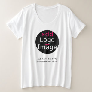 プロフェッショナルモダンシックファッションフォーレディースカスタム プラスサイズTシャツ