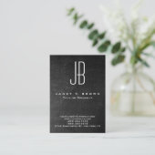 プロフェッショナルモダンシャルボードモノグラム 名刺 (スタンド正面)