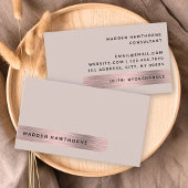 プロフェッショナルモダンシンプルバラフェイク金ゴールド 名刺