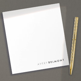 プロフェッショナルモダンシンプルブラックミニマリスト ノートパッド