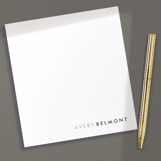 プロフェッショナルモダンシンプルブラックミニマリスト ノートパッド