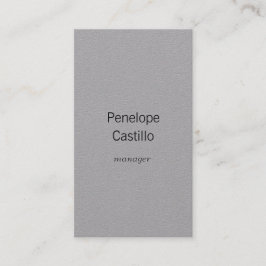 プロフェッショナルモダンシンプルプレミアムスタイリッシュグレイ 名刺