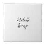 プロフェッショナルモダンシンプルプレーンあなたの名前 タイル<br><div class="desc">プロフェッショナルシンプルデザインを探している人のためのミニマリストなアプローチ。</div>