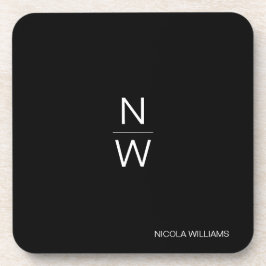 プロフェッショナルモダンシンプルミニマリストダークグレー コースター