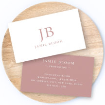 プロフェッショナルモダンシンプルモノグラムイニシャル名