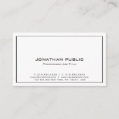 プロフェッショナルモダンシ頭が切れるック平野 名刺 (正面)