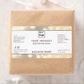 プロフェッショナルモダンスエレガントパークル製品ラベル ラベル (インサイチュ)