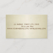 プロフェッショナルモダンスタイリッシュ – 唇 – 口紅 名刺 (裏面)