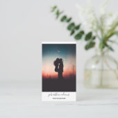 プロフェッショナルモダンソーシャルメディア写真 名刺 (スタンド正面)