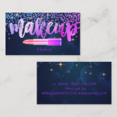 プロフェッショナルモダンダイヤモンドリップスティック星 名刺 (正面/裏面)